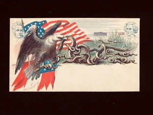 FUNDA PATRIÓTICA GUERRA CIVIL SIN USAR "PÁJARO NACIONAL" RARA Y RARA VEZ OFRECIDA - Imagen 1 de 2