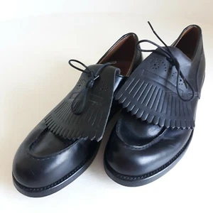 A&G Martin-Stone men's lace up shoe in black - UK Size 6, US 7, EU 40 - Picture 1 of 7