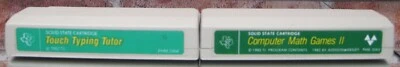 Texas Instruments Game Cartridge- Touch Typing Tutor - Computer Math Games 1982 - Image 1 of 4
