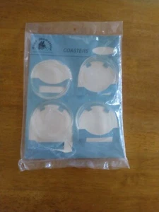 Fond Memories Floral wreath coasters cross stitch set Please See Description - Picture 1 of 10
