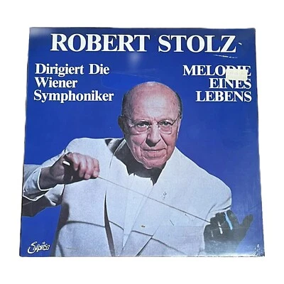 Neu LP Robert Stolz dirigiert die Wiener Symphoniker Vinyl Melodie eines Lebens - Bild 1 von 4