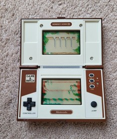 Nintendo (1983) Game & Watch Donkey Kong II, Model JR-55, works great