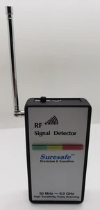 Suresafe RF Signal Detector High Sensitivity, Fuzzy Scanning #SH-055UER1 - Picture 1 of 3