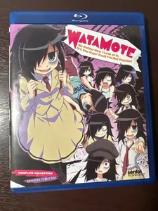 Watamote: Complete Collection (Blu-ray) Used Anime Region A OOP Rare Free Ship - Imagen 1 de 2