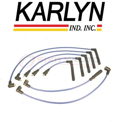 Karlyn Spark Plug Wire Set for 1984-1989 Nissan 300ZX - Ignition Plugs Coils sg Foto 1 de 4