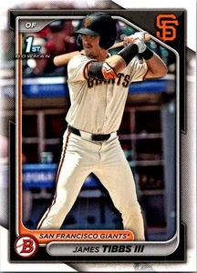 2024 Bowman Draft #BD-40 James Tibbs III - Picture 1 of 2