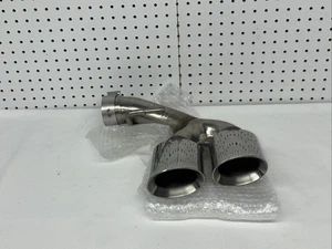 2021-2024 AUDI SQ5 REAR RIGHT SIDE SPORT EXHAUST PIPE TIP OEM - Picture 1 of 5