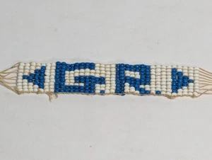 Vintage Lakota Sioux Perlenarbeit Handarbeit GR - Bild 1 von 24