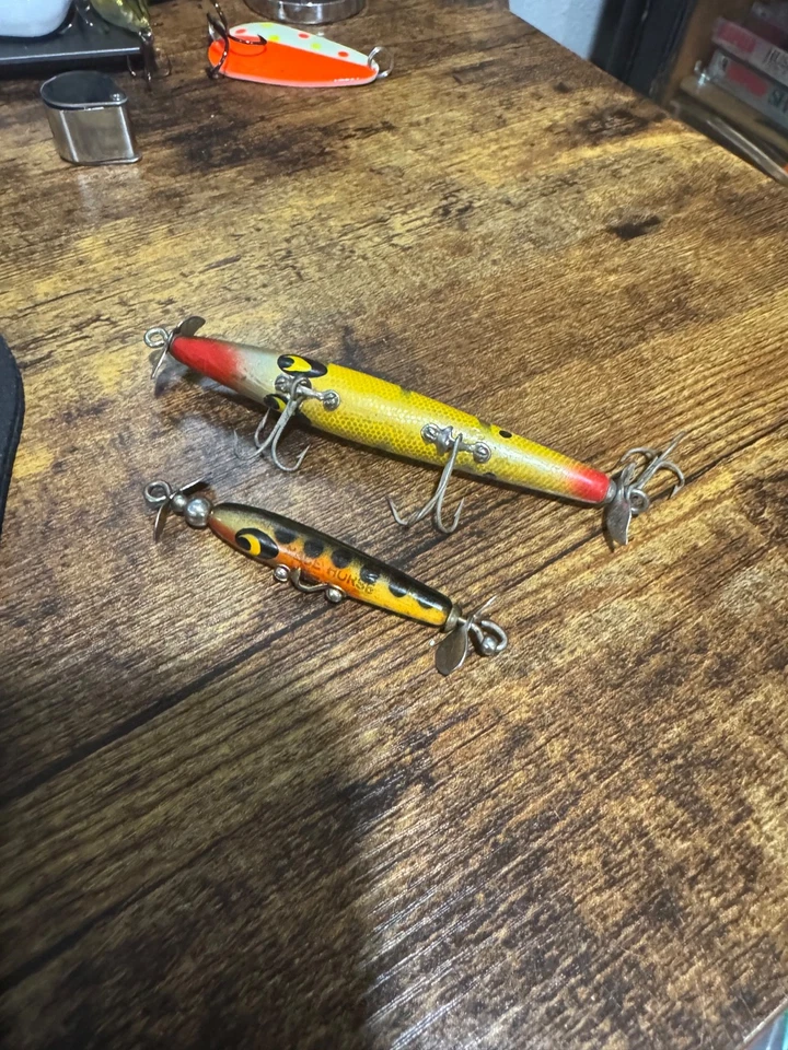 Лот из 2 дьявола лошадь рыболовная приманка - Изображение 1 из 1