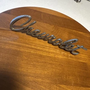 1967 Chevrolet Camaro OEM Original Script Header Panel /Trunk Emblem - Picture 1 of 3