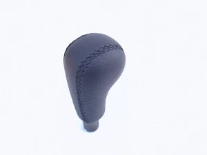 VOLVO S60 S80 V70 XC70 XC90 GEAR LEVER GRAY NEW LEATHER - Picture 1 of 10