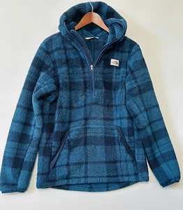 The North Face Boys Campshire Sherpa Fleece Hoodie Half-Zip Pullover XL 18/20 - Picture 1 of 16
