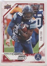 2019 Upper Deck CFL Red /150 James Wilder Jr #198
