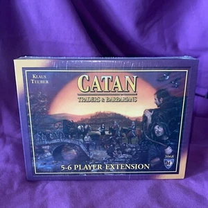 Catan: Traders & Barbarians 5-6 Player Extension Board Game 4th edition 3068 NEW - Picture 1 of 6