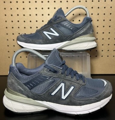 Zapatos para correr New Balance 990 V5 azul marino W990NV5 hechos en EE. UU. para mujer talla 8” Foto 1 de 4