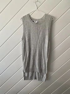 Witchery - Ladies Grey Cotton/Wool Long Vest Knit - Size XS. - Picture 1 of 9