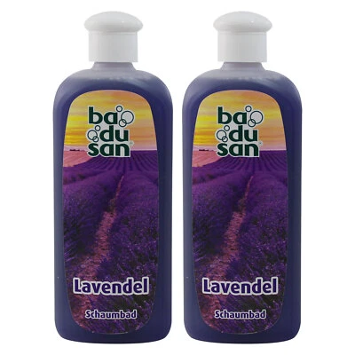 2er Pack Badusan Badezusatz Schaumbad Lavendel 2 x 500 ml - Bild 1 von 3