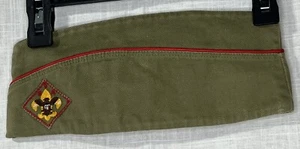 BSA Olive Green Uniform Garrison Hat Size 7-7 1/8 Large TS-392 - Picture 1 of 6