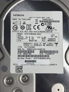 HUS723020ALS641 2TB - 7200RPM - 6Gbps - PI - SAS Disk Drive - PN 0B26796 - Afbeelding 1 van 1