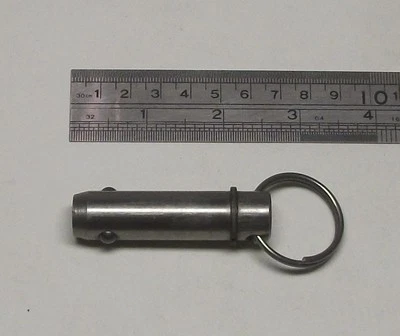 WALDICK AERO-SPACE DEVICES, INC. Quick Release Pin 5/8" X 1.4" Grip Double Detent Ball Stainless Steel WEC10-1.4K