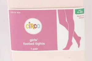 Circo Girls Pouty Pink sz 4-6X Tights Dance Dress Footed  - Picture 1 of 4