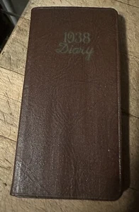 Vintage Mini Tagebuch, 1938, gebraucht - Bild 1 von 4