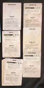 Marvel Crisis Protocol Iceman & Shadowcat SOLO cartas tácticas, fichas - Imagen 1 de 1