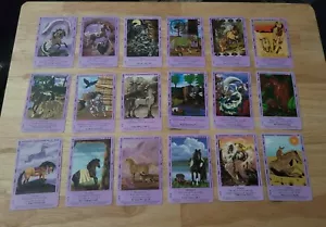 Bella Sara Luci Native Set 28 Carte Regolari Completo Comune No Lucido - Foto 1 di 2