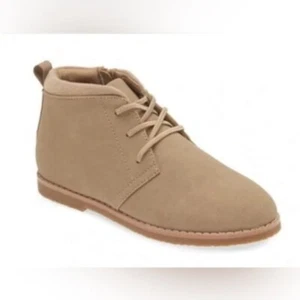 New Nordstrom Kids’ Gabriel Chukka Tan Shoe Booties size 13 - Picture 1 of 9
