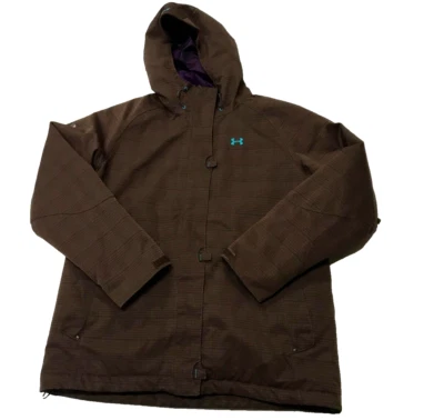 Chaqueta Under Armour - Marrón/Púrpura - Unisex Adulto Talla Grande Estilo Esquí Chaqueta Foto 1 de 4