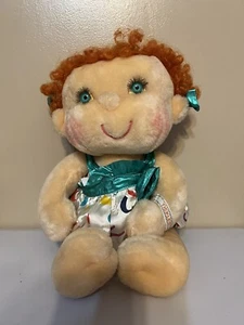 Muñeca Kenner Vintage 1985 Hugga Bunch Cosquillas 16" Peluche Pelo Rojo Ojos Azules CO495 - Imagen 1 de 4