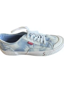 Levis Blue Tie-Dye Cushion low top Boho Sneaker Women's Size 10 - Picture 1 of 8