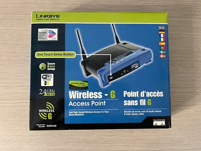LYNKSYS Wireless - G Access Point WAP54G-EU - Immagine 1 di 4