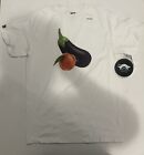 NWT T-Shirt Eggplant touching peach Peach  Millennial size M by paradise (sample