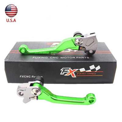 CNC Dirt Bike Clutch Brake Levers For Kawasaki KLX125 KLX150S KLX250 2008-2020 — 第 1/4 张图片