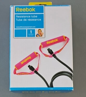 Tubo de Resistencia Reebok Nivel 1 Banda de Entrenamiento Ligero Ejercicio Gimnasio Fitness Foto 1 de 4