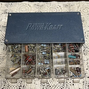 Huge Lot of Circuit Board Diodes / Resistors / Capacitors In Case - Picture 1 of 8