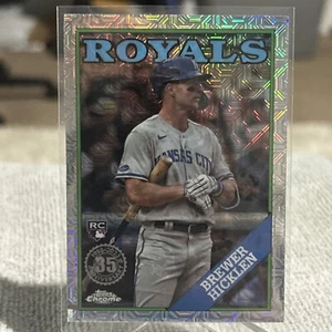 2023 Topps Update Brewer Hicklen Silver Pack Mojo Chrome RC #T88CU-95 Rookie - Picture 1 of 4