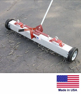 MAGNETIC SWEEPER with Load Release - Commercial/Industrial - 48" Cleaning Path - Image 1 of 2