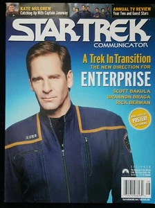 Star Trek Communicator Magazin Ausgabe 145 2003 Bakula Enterprise Janeway Poster - Bild 1 von 1