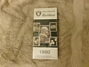 Oakland Raiders Media Guide 1980 Anuario 1981 Programa Super Bowl Jim Plunkett - Imagen 1 de 24