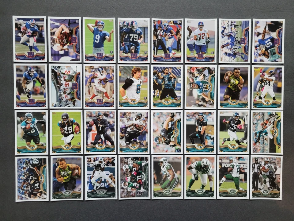 2013 TOPPS mini CARDS You Pick GIANTS Jags JETS Lions PACKERS Panthers PATRIOTS - Image 1 of 4
