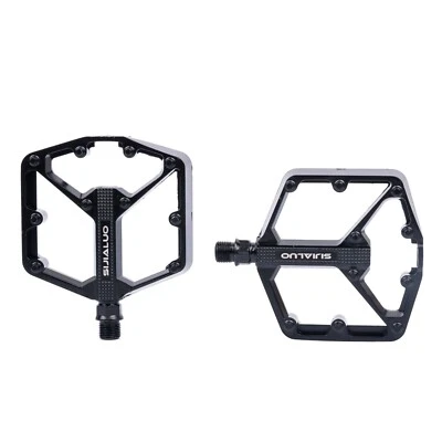 MTB Road Bike Aluminum Body Pedals Lightweight Widen 9/16"  Pedals - Image 1 of 4