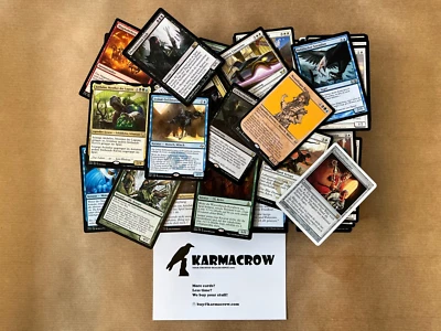 Magic the Gathering Sammlung - 1.000 Karten Deutsch Lot Mind. 10 Rares - Bild 1 von 4