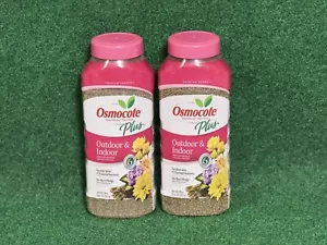 Osmocote Plus Smart-Release Plant Food Outdoor & Indoor 2 LB Bottle 2 pack - Picture 1 of 8