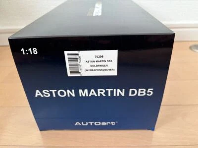 AUTOart Bond car 1:18 Aston Martin DB5 007 Goldfinger 70296 in box - Image 1 of 2