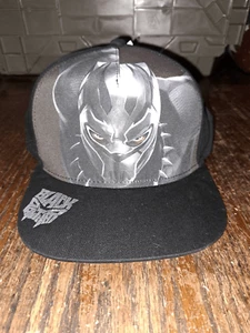 New Youth 55cm Rojia Black Panther Adjustable Baseball Cap Truckers Hat NWT - Picture 1 of 6