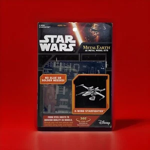 Star Wars X-Wing StarFighter Metal Earth 3D Model Kit Fascinations New & Sealed - Picture 1 of 6