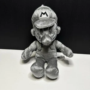 Nintendo Super Mario All Star Collection Metal Mario Stuffed Toy Plush Doll 10" - Picture 1 of 6