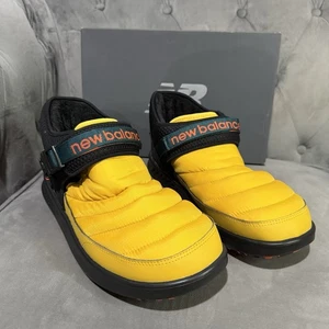 New Balance SUFMOCM Herren Größe 12 – gelbe isolierte Slipper Pantoletten - Bild 1 von 8